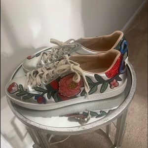 Worn authentic Gucci sneakers